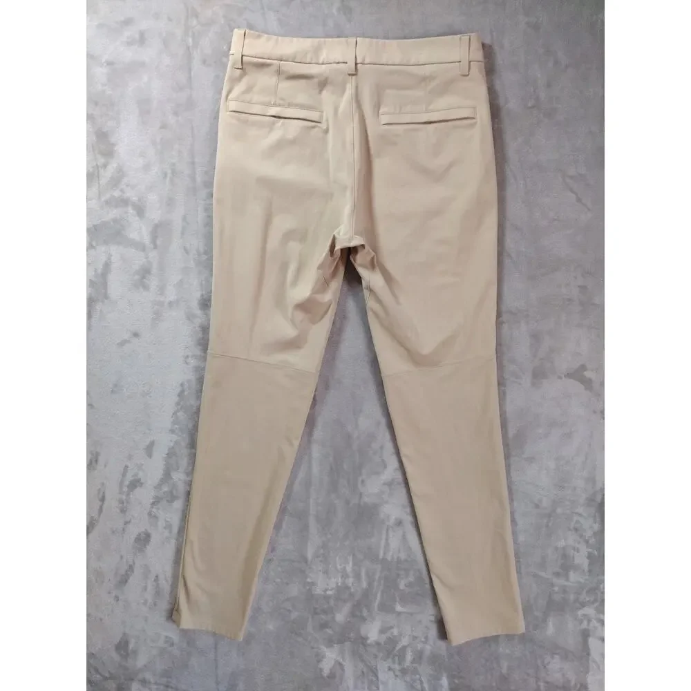 Lululemon Slim Commission Pants Mens 31x31 Khaki Warpstreme Preppy Golf Athletic